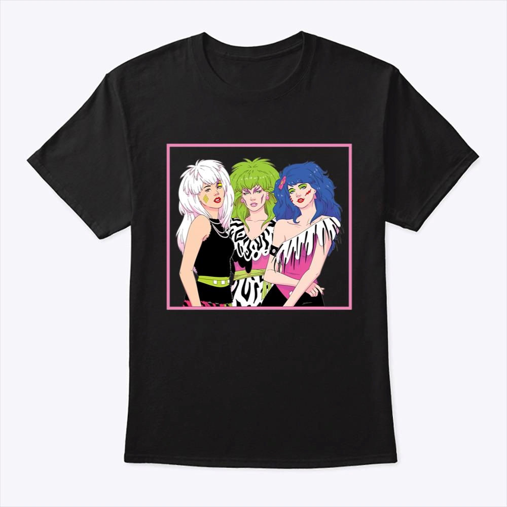 Jem And The Holograms Shirt For Kids Jem The Holograms Summer Girl 80s Women 80s Cartoon Summertime T-shirt Sweatshirt Hoodie Trending