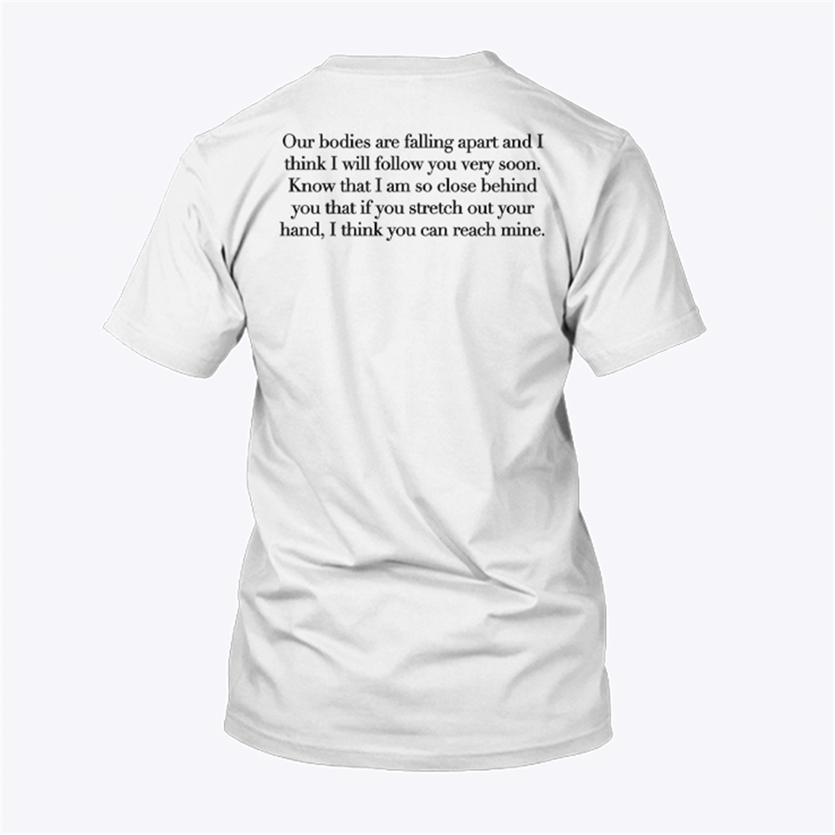 Leonard Cohen Letter Our Bodies Are Falling Apart Shirt Trending