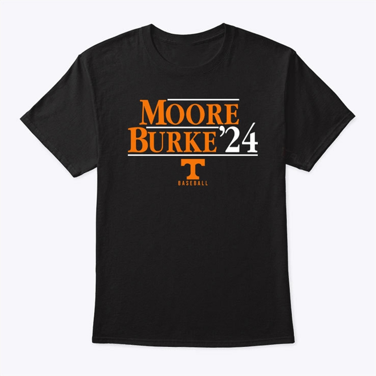Moore Burke 24 Tennessee Volunteers Shirt Trending