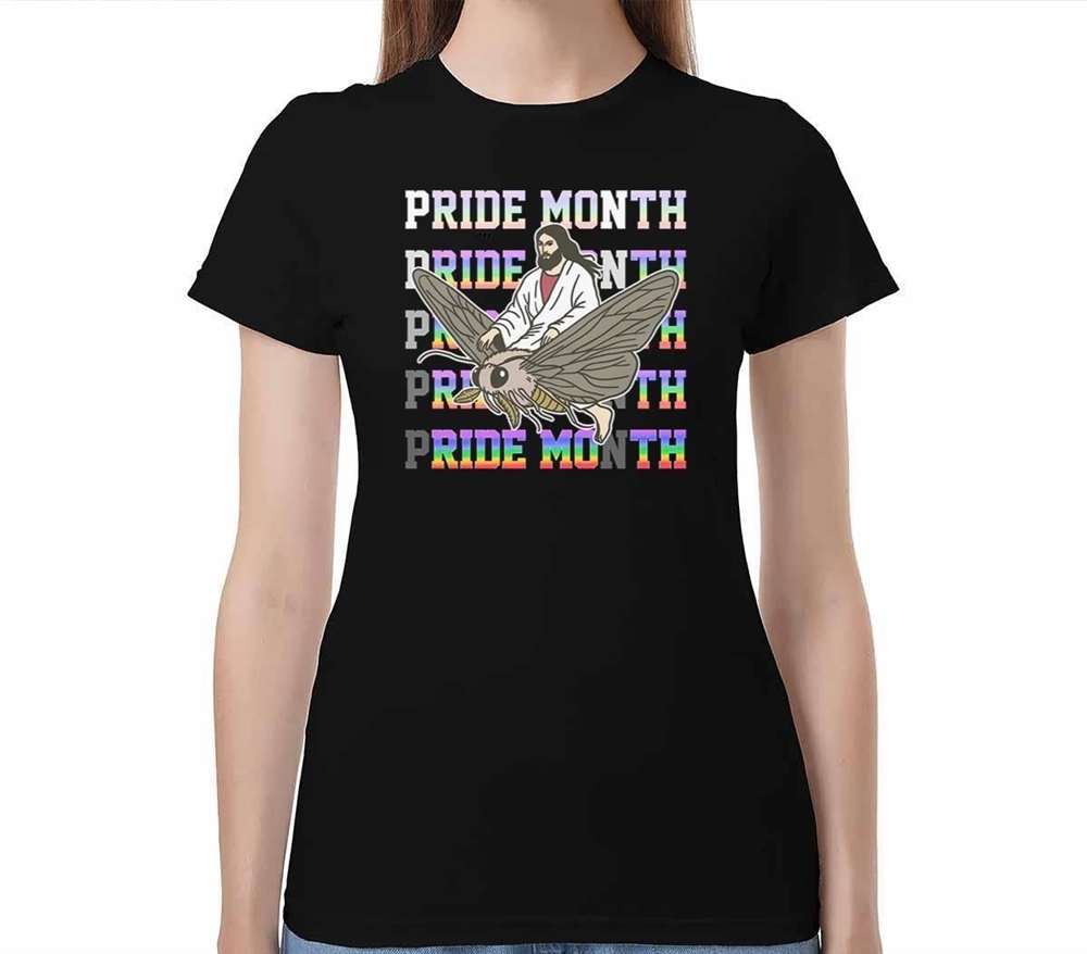 Jesus Ride Moth Pride Month Shirt
