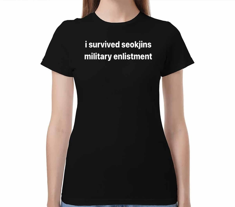 I Survived Seokjin Military Enlistment Shirt