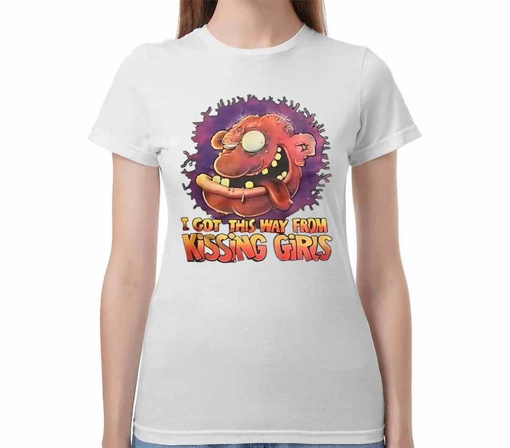 I Got This Way From Kissing Girls Shirt