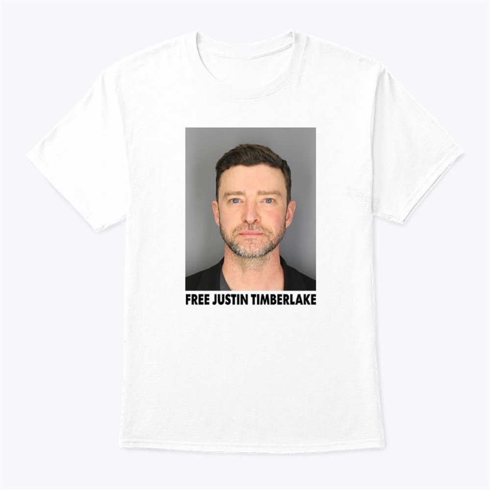Justin Timberlake Mugshot Free Justin Timberlake Shirt Trending