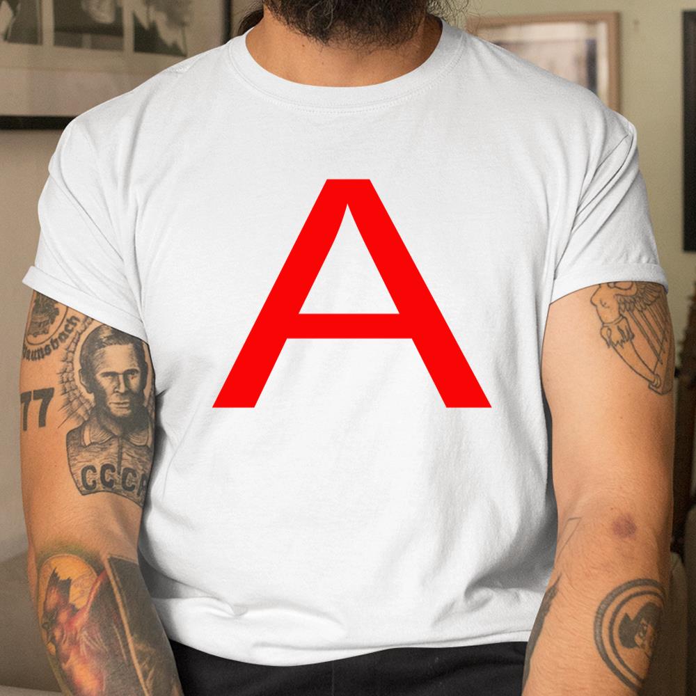 Nancy Mace Wearing A Scarlet Letter Shirt