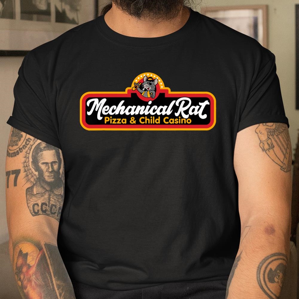 Mechanical Rat Pizza & Child Casino Shirt