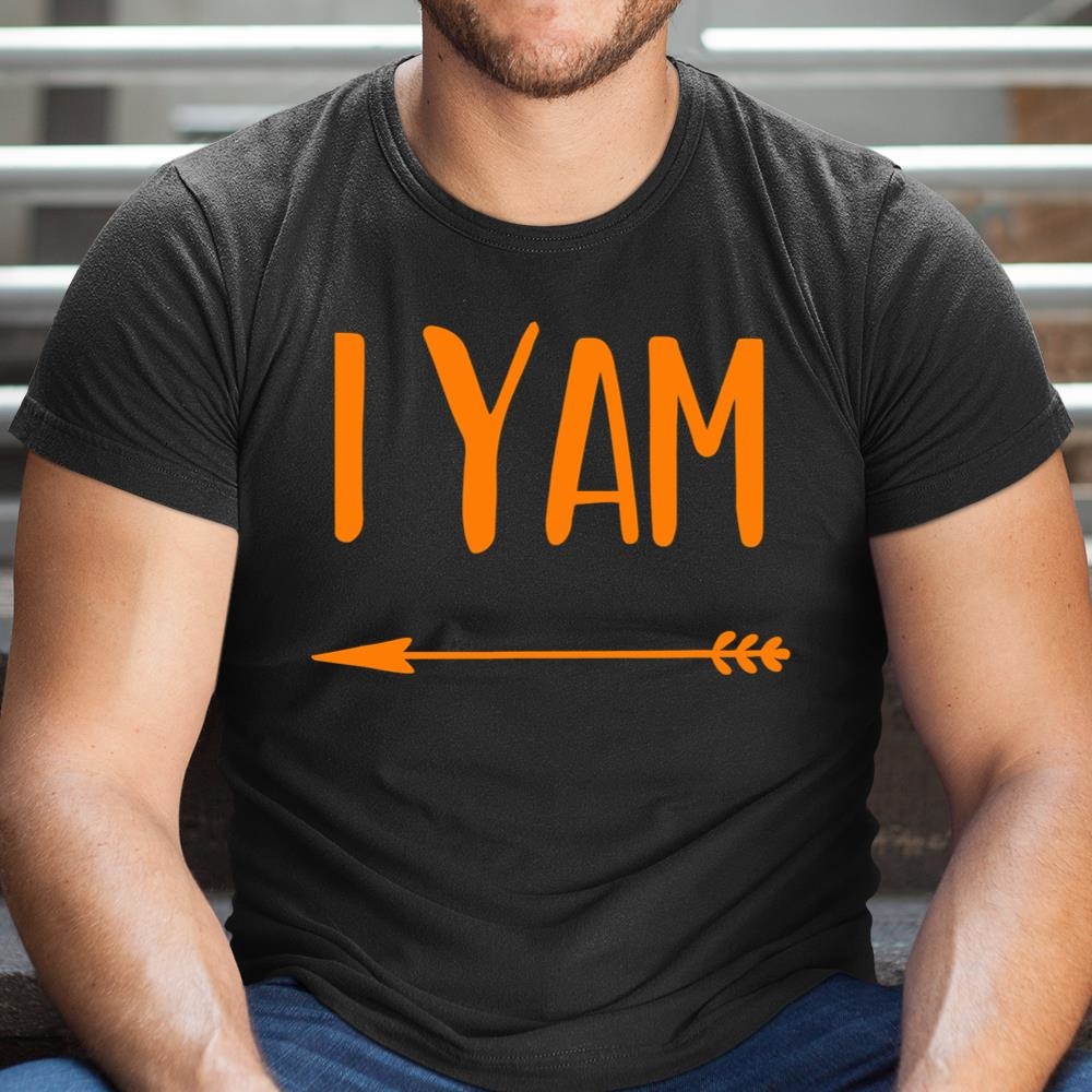 Matching Couple I Yam Thanksgiving Shes My Sweet Potato T-shirt Shirt