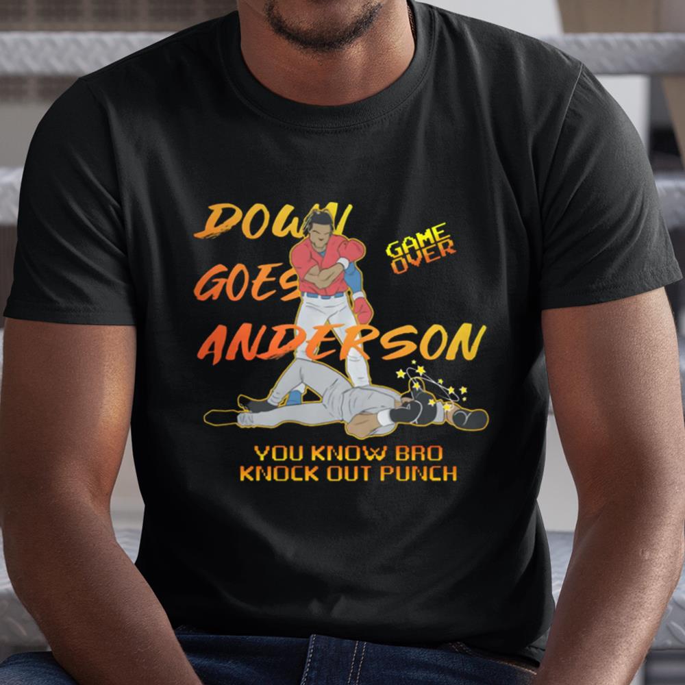 Jos Ramrez Down Goes Anderson Shirt