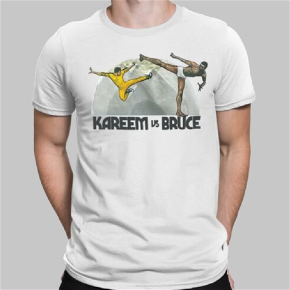 Kareem Vs Bruce Lee Shirt