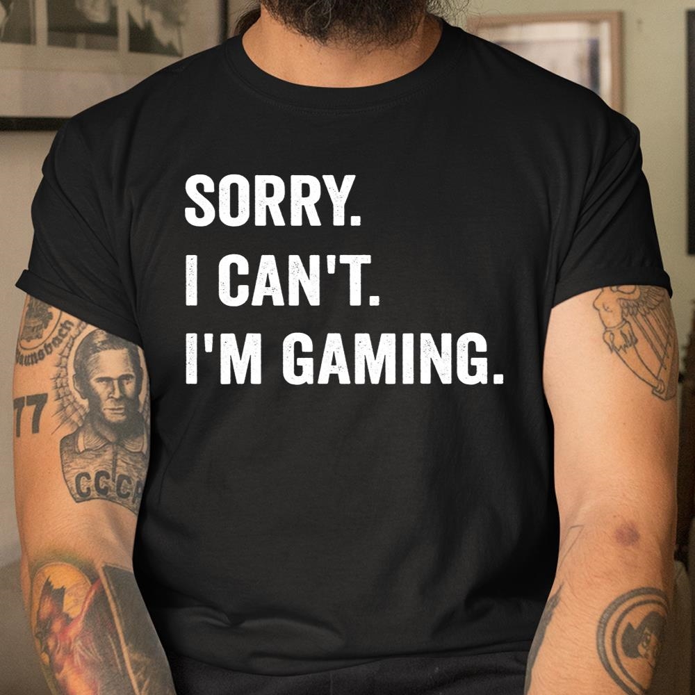 Im Gaming Video Games Funny Gamer Shirt