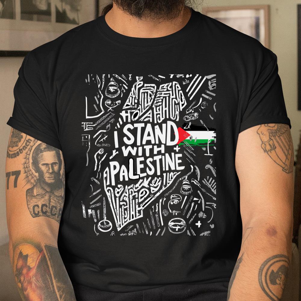 I Stand With Palestine Quote Free Palestine Shirt