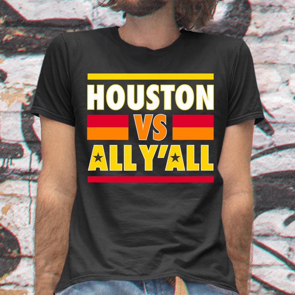 Houston Vs All Yall Houston Baseball Shirt
