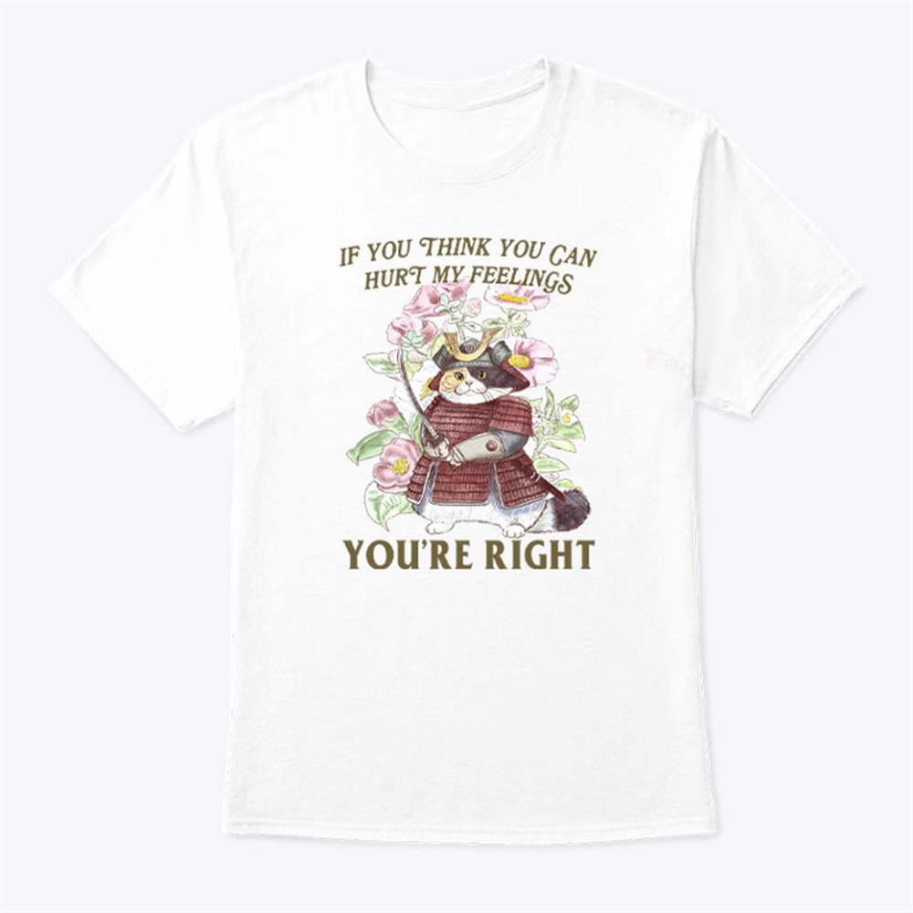 If You Think You Can Hurt My Feelings Youre Right Shirt Trending