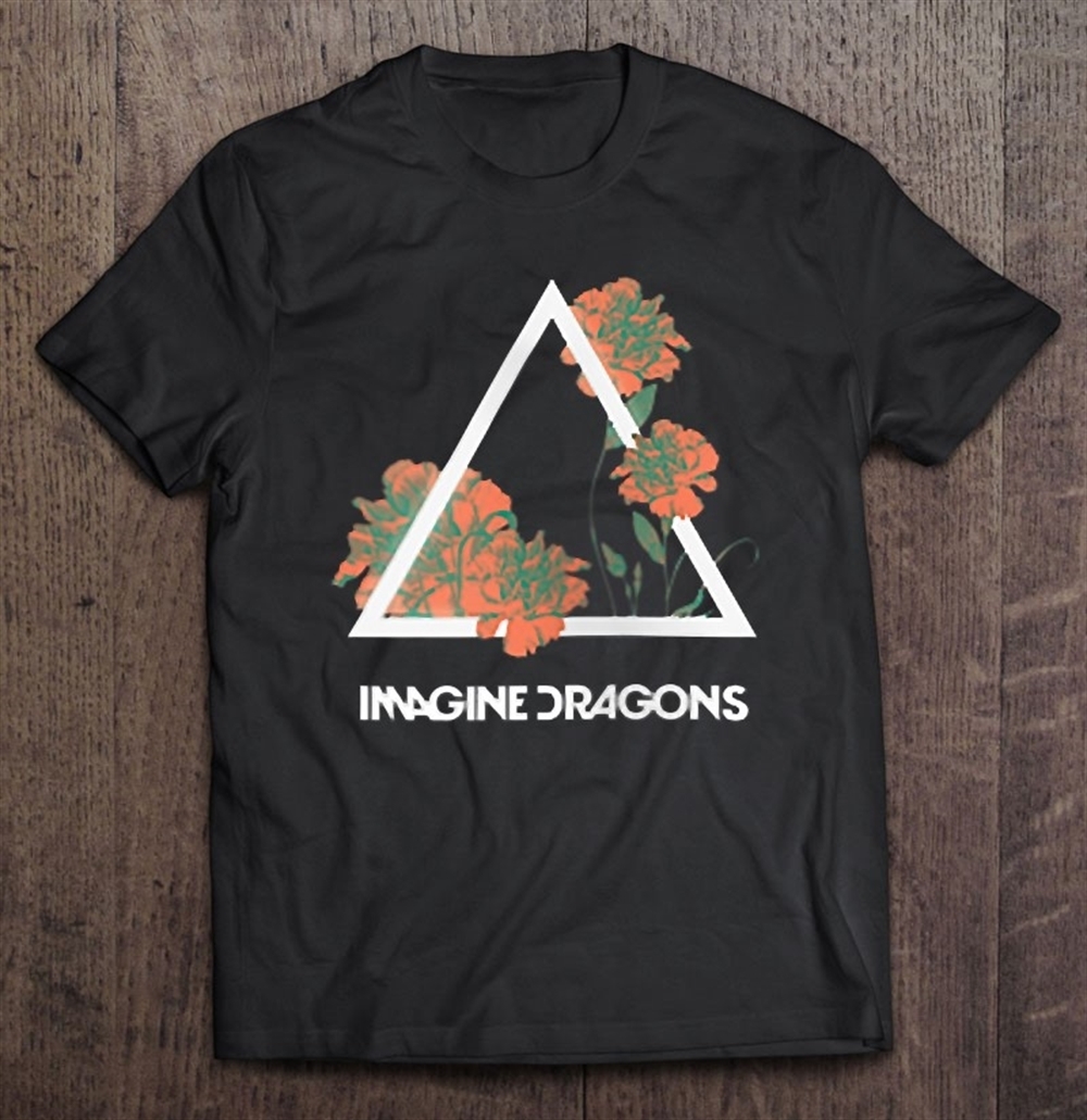 Imagine Dragons Floral Prism Shirt Trending