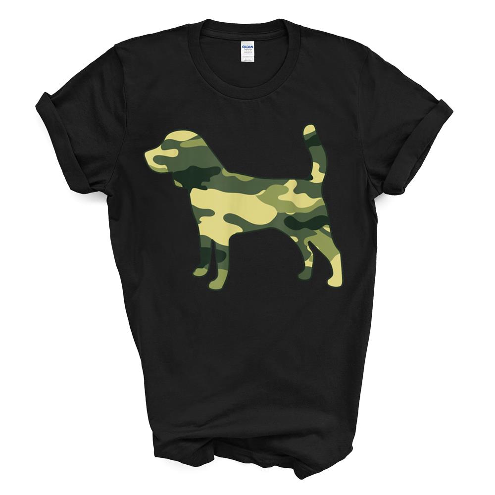 Military Beagle Camo Men Puppy Dog Pet Veteran Gift T-shirt Sweatshirt Hoodie