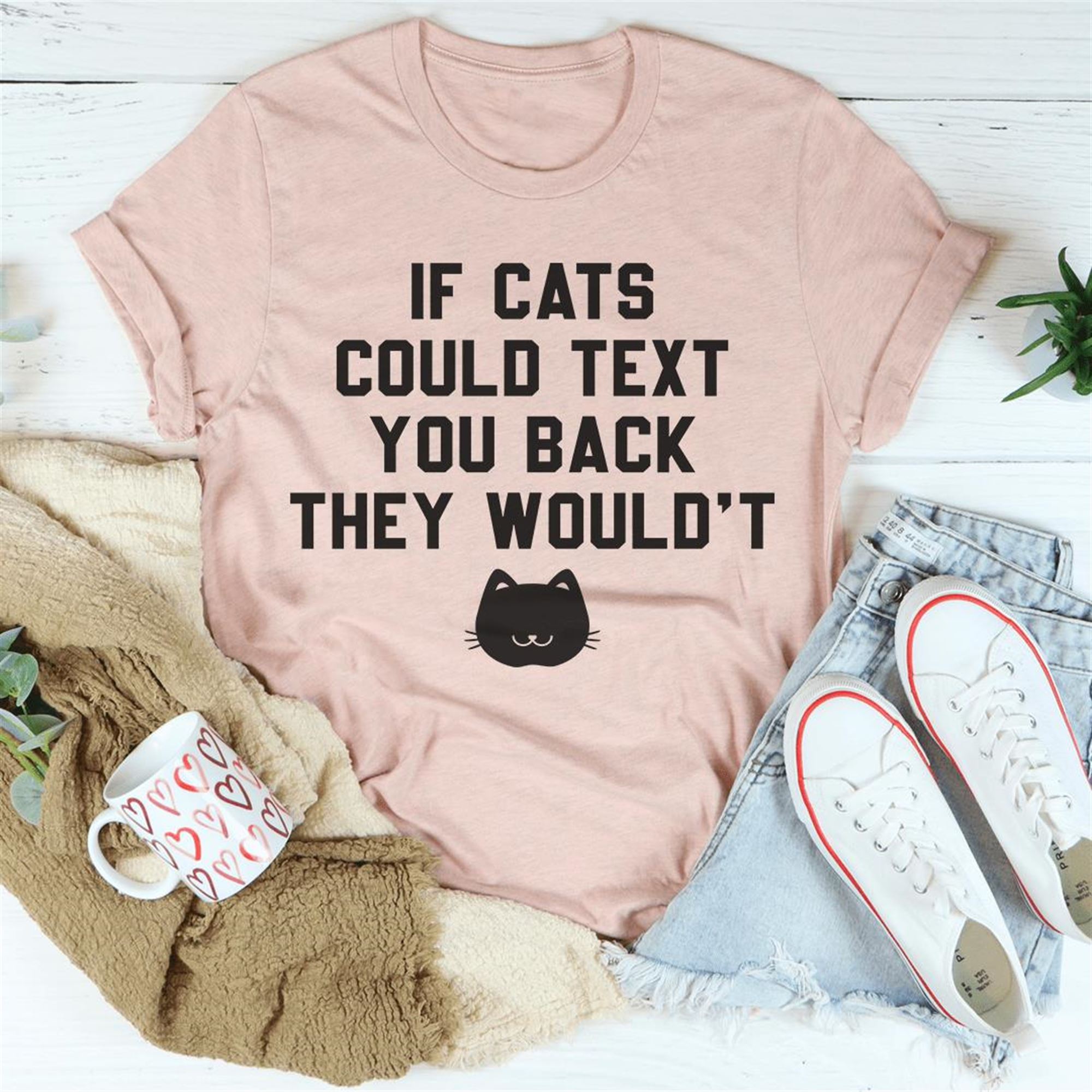 If Cats Could Text You Back Tee Shirt
