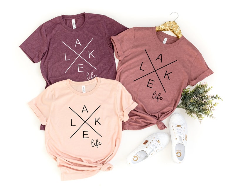 Lake life Shirt, Lake Shirt, Gift for Travel Lover, Gift for Adventurer, Wildlife Shirts,Vacation Shirts,Gift for Her,Camper Shirt, Lakelife