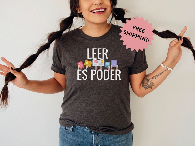 Maestra Shirt, Spanish Book Lover, Bilingual Librarian Tee , Bilingual Teacher Gift, Spanish Teacher Shirt, Book Banning Shirt, Latina Shirt