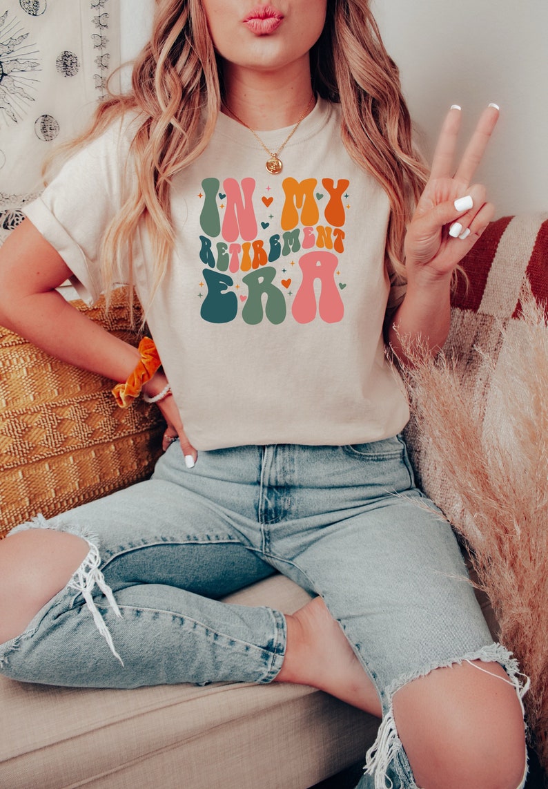 In My Retirement Era Shirt, Retirement T-shirt, Retirement Gifts Women, Nurse Retirement Gift, Funny retirement shirt, Teacher Retirement Te