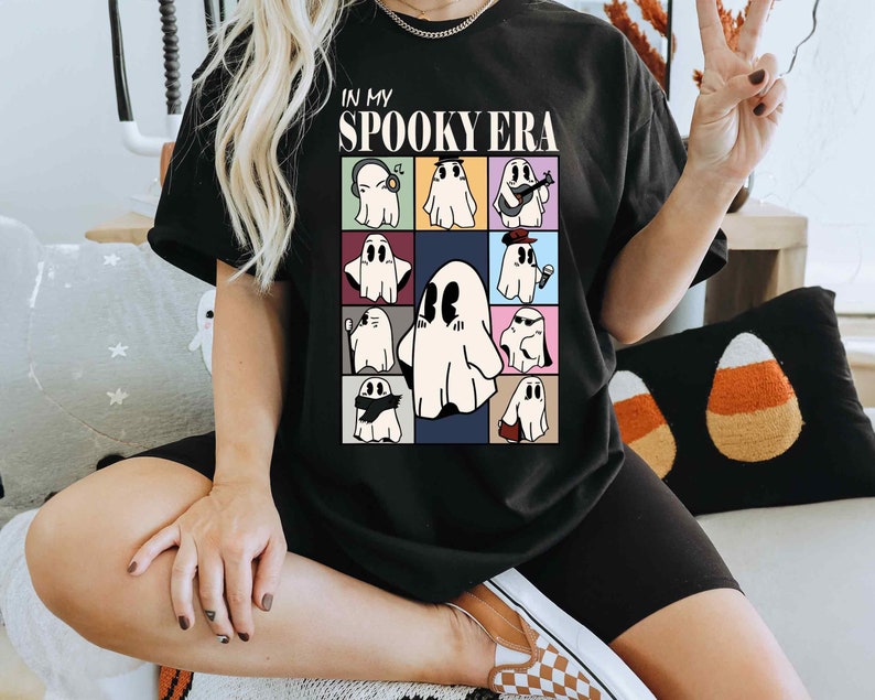 In Mypooky Era T-shirt,pooky Vibeshirt, Fallhirt,pookyeasons Tees,pooky Era T-Shirt, Halloween Erahirt, Halloweenpooky Tee