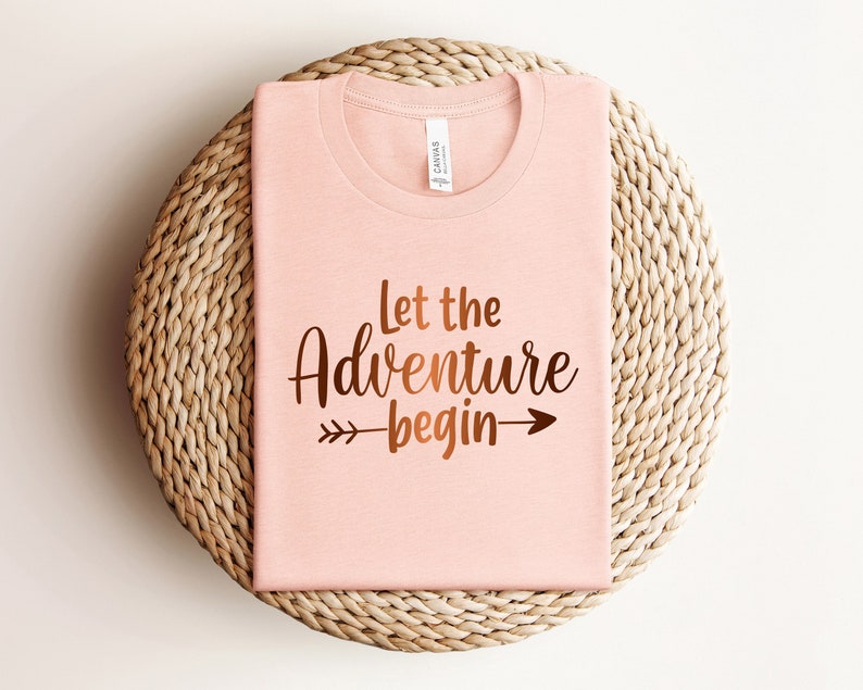 Let the Adventure Beginhirt,Campinghirt,Camping Tee,Camping Gift,Camperhirt,Campquadhirt,Matching Friends Campinghirt,Road Trip