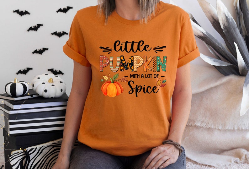 Kids Pumpkin Shirt,Little Pumpkin Shirt,Pumpkin Shirt for Kids,Thanksgiving Shirt for Kids,Fall Pumpkin,A Little Pumpkin With a Lot of Spice