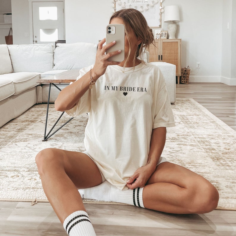 In My Bride Era Shirt, Comfort Colors Bride T Shirt, Future Mrs Shirt, Gift for Bride, Fiancee Shirt, Engagement Gift, Bridal Shower Gift